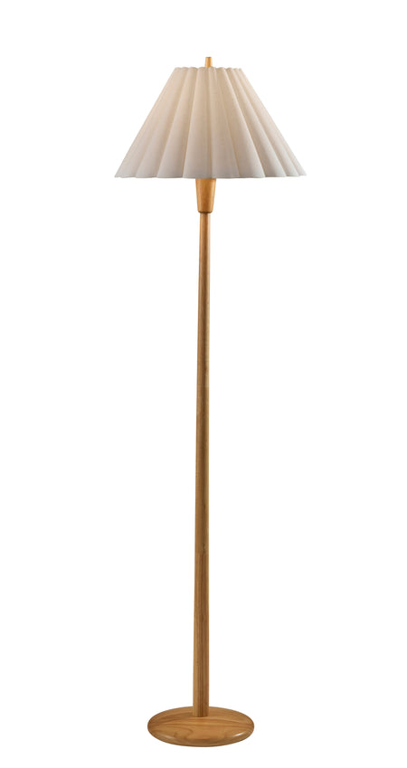 Scallop Floor Lamp- Natural