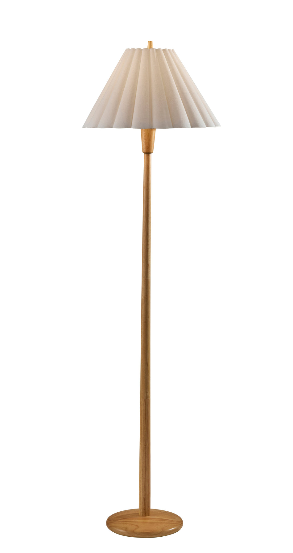 Scallop Floor Lamp- Natural