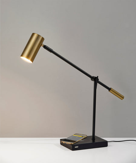 Collette Adesso Charge LED Desk Lamp