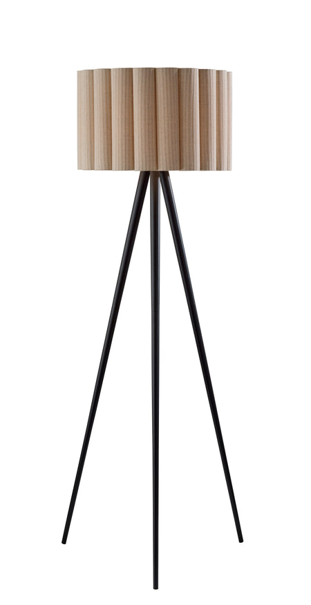 Caldwell Floor Lamp- Black