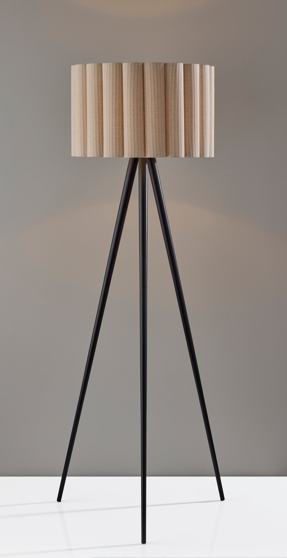 Caldwell Floor Lamp- Black