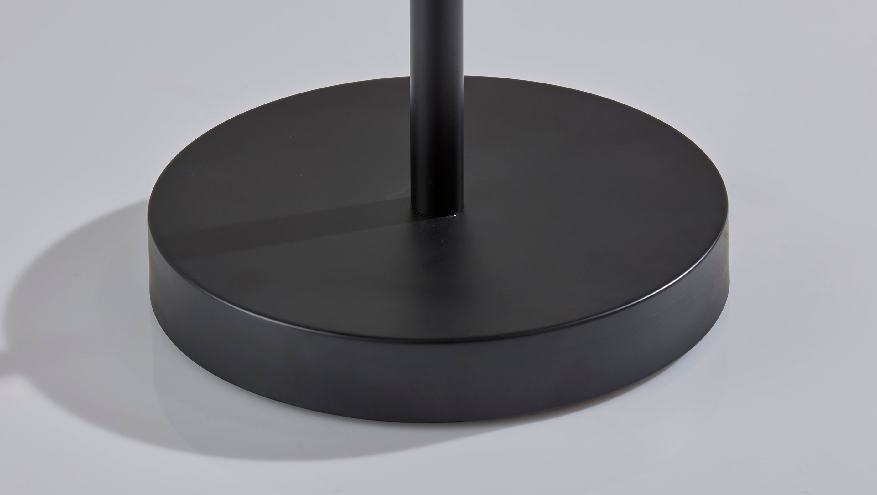 Caldwell Shelf Floor Lamp- Black