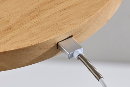 Caldwell Shelf Floor Lamp- Antique Brass