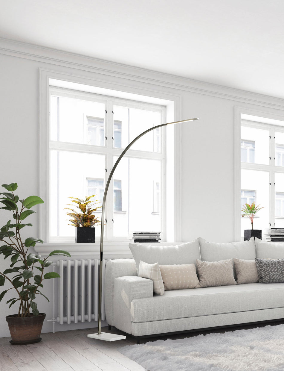 Sonic LED Arc Lamp w. Smart Switch