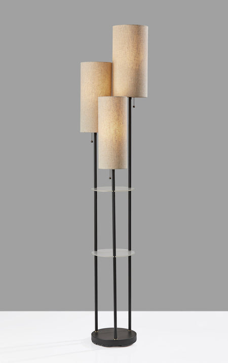 Trio Shelf Floor Lamp