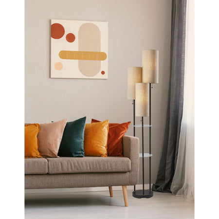 Trio Shelf Floor Lamp