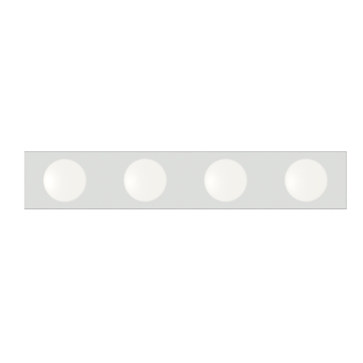 Essentials 4-Light Bath Vanity Strip Light