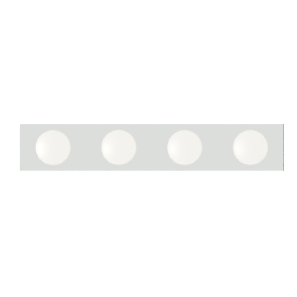 Essentials 4-Light Bath Vanity Strip Light