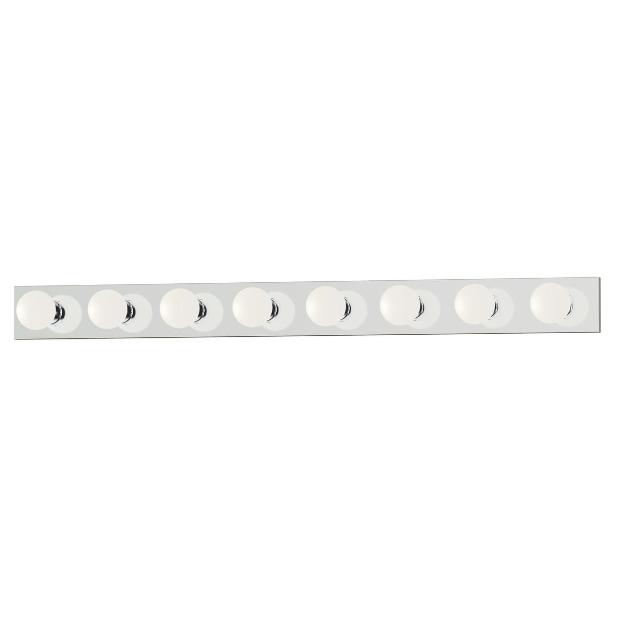Essentials 8-Light Bath Vanity Strip Light