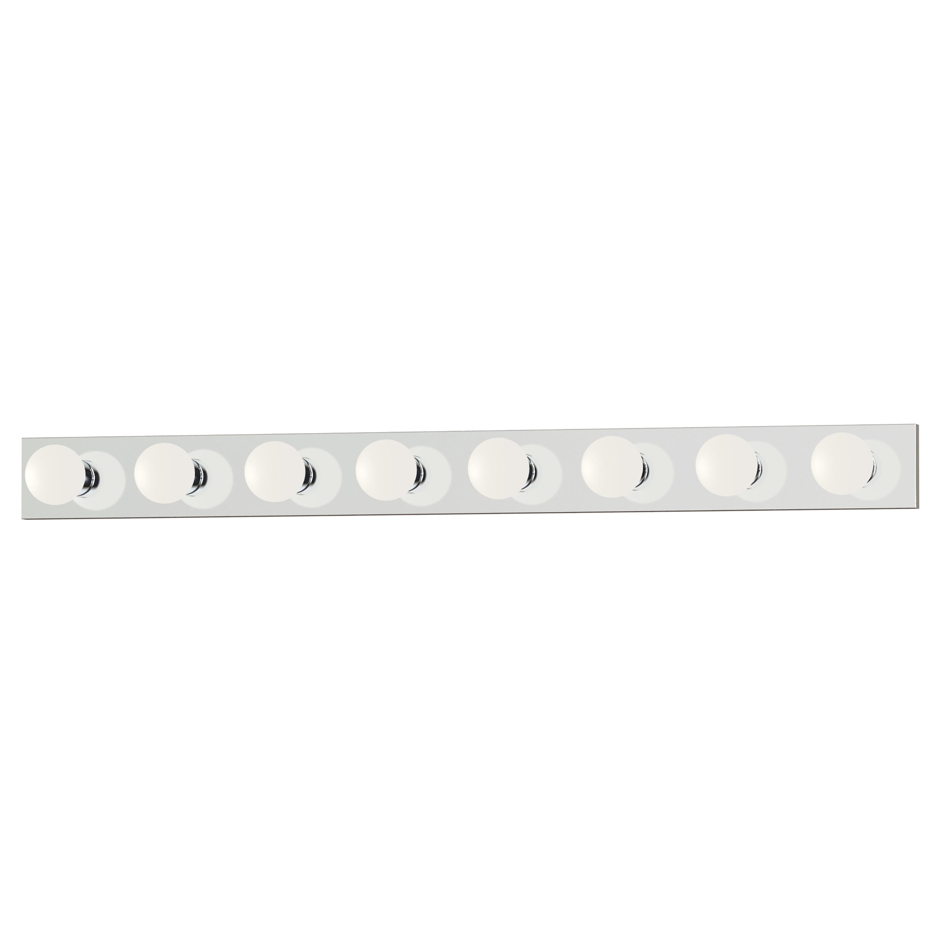 Essentials 8-Light Bath Vanity Strip Light