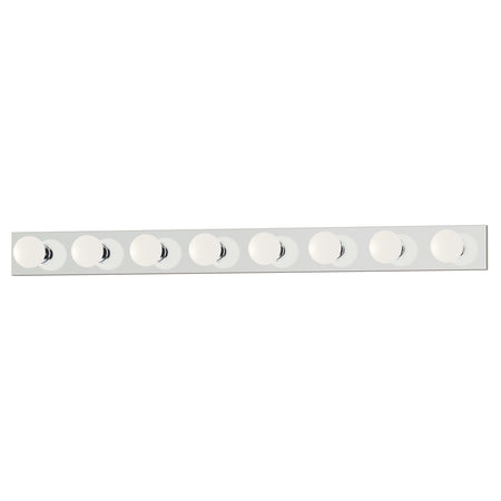 Essentials 8-Light Bath Vanity Strip Light