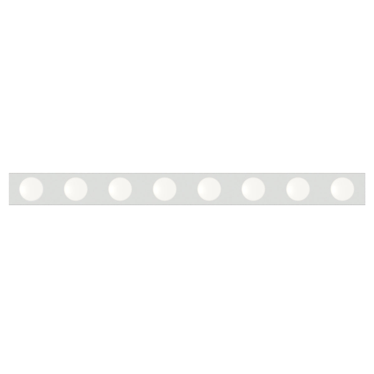 Essentials 8-Light Bath Vanity Strip Light