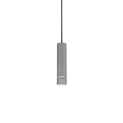 Milca 10-in Gray 1 Light Pendant by KUZCO