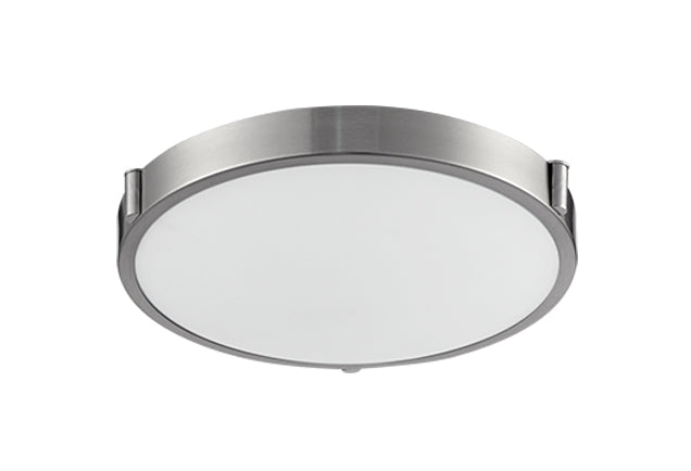 Floyd 13-in Brushed Nickel LED Flush Mount by KUZCO
