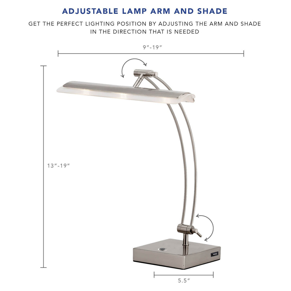 Esquire LED Desk Lamp