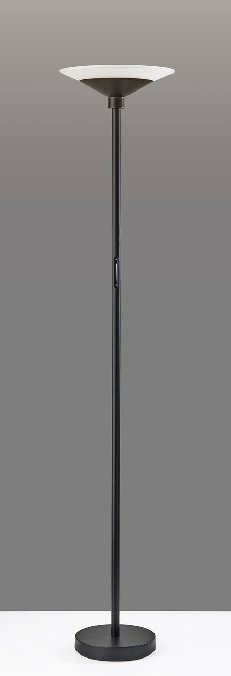 Solar LED Torchiere- Black