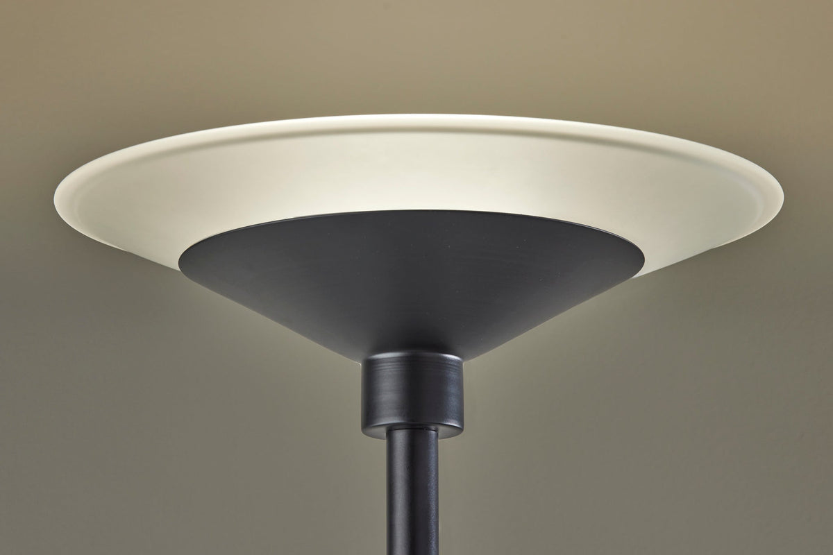 Solar LED Torchiere- Black