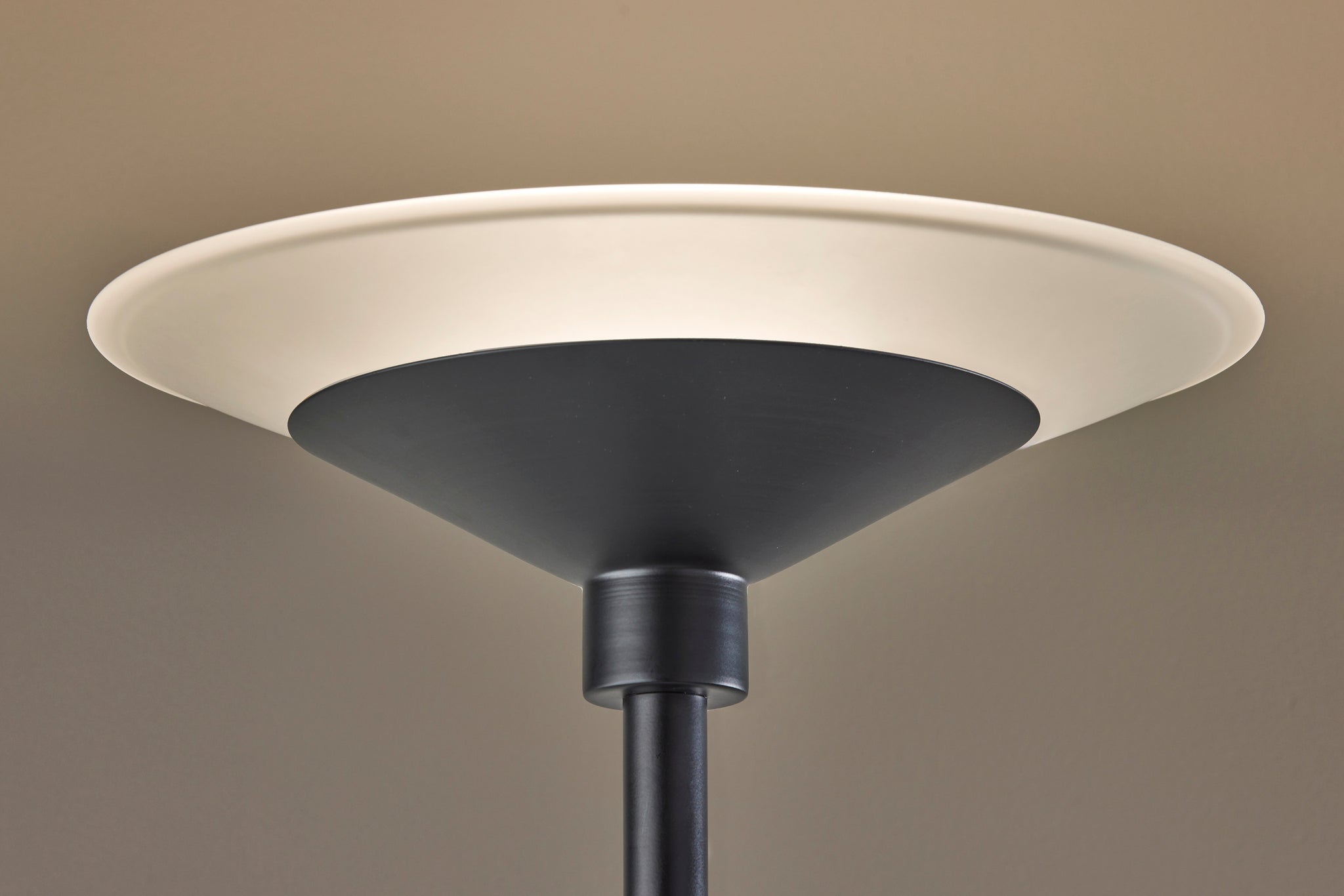 Solar LED Torchiere- Black