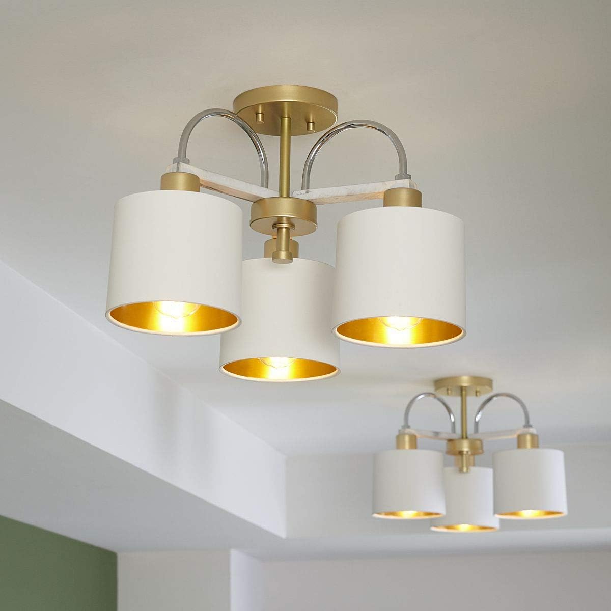 Rigsby Collection Two-Light Semi-Flush by Progress P350128-078