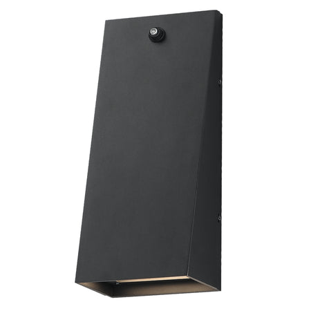 Pathfinder Tall LED Wall Sconce w Photocell 5CCT
