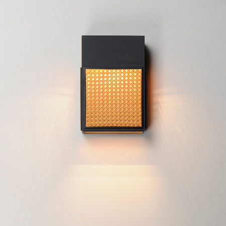 Lattice 12" LED Outdoor Sconce Dark Sky