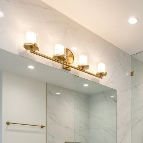 Hinkley Rixon 33.75-in 4 -Light Antique Gold