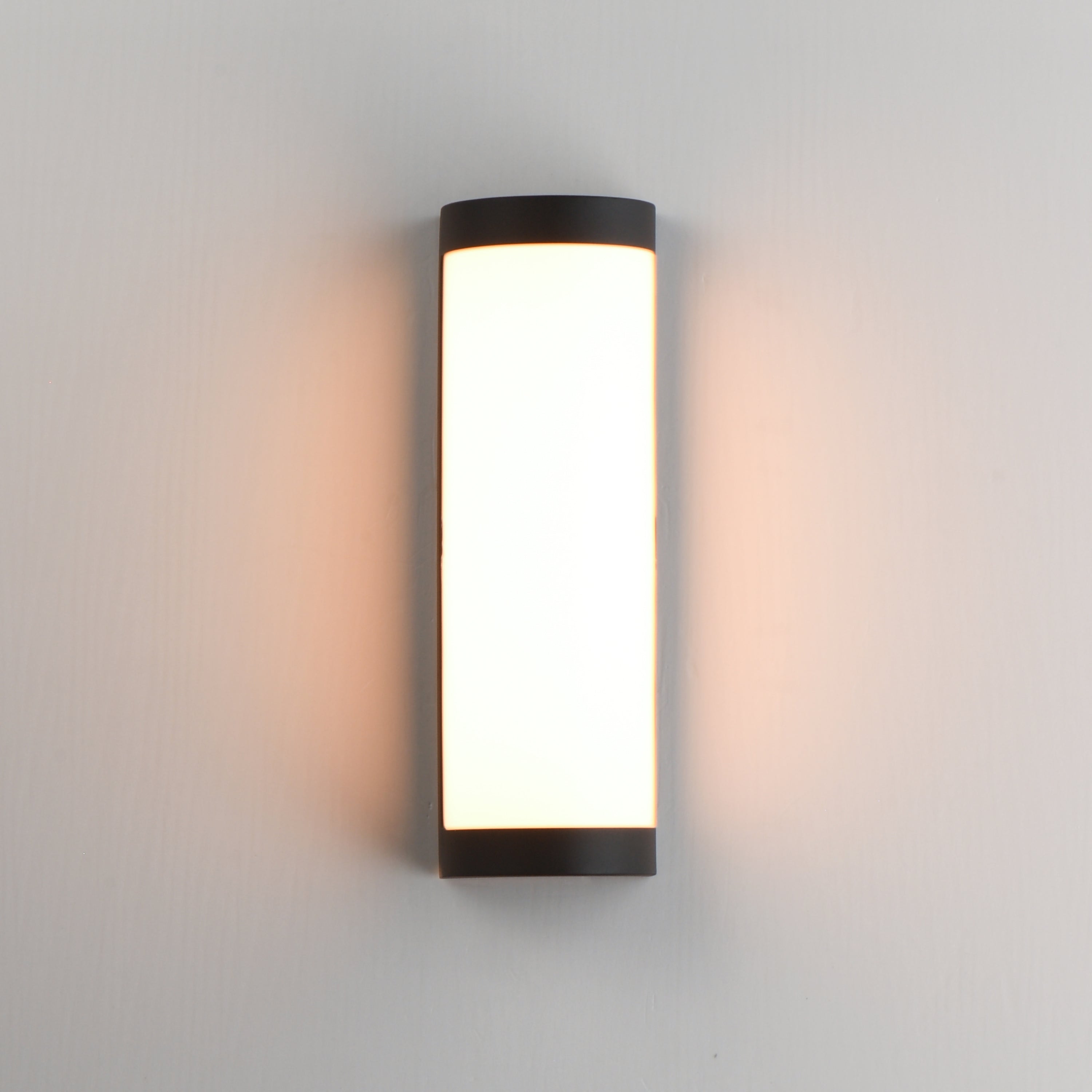Halfpipe 15" LED Outdoor Sconce - 5CCT