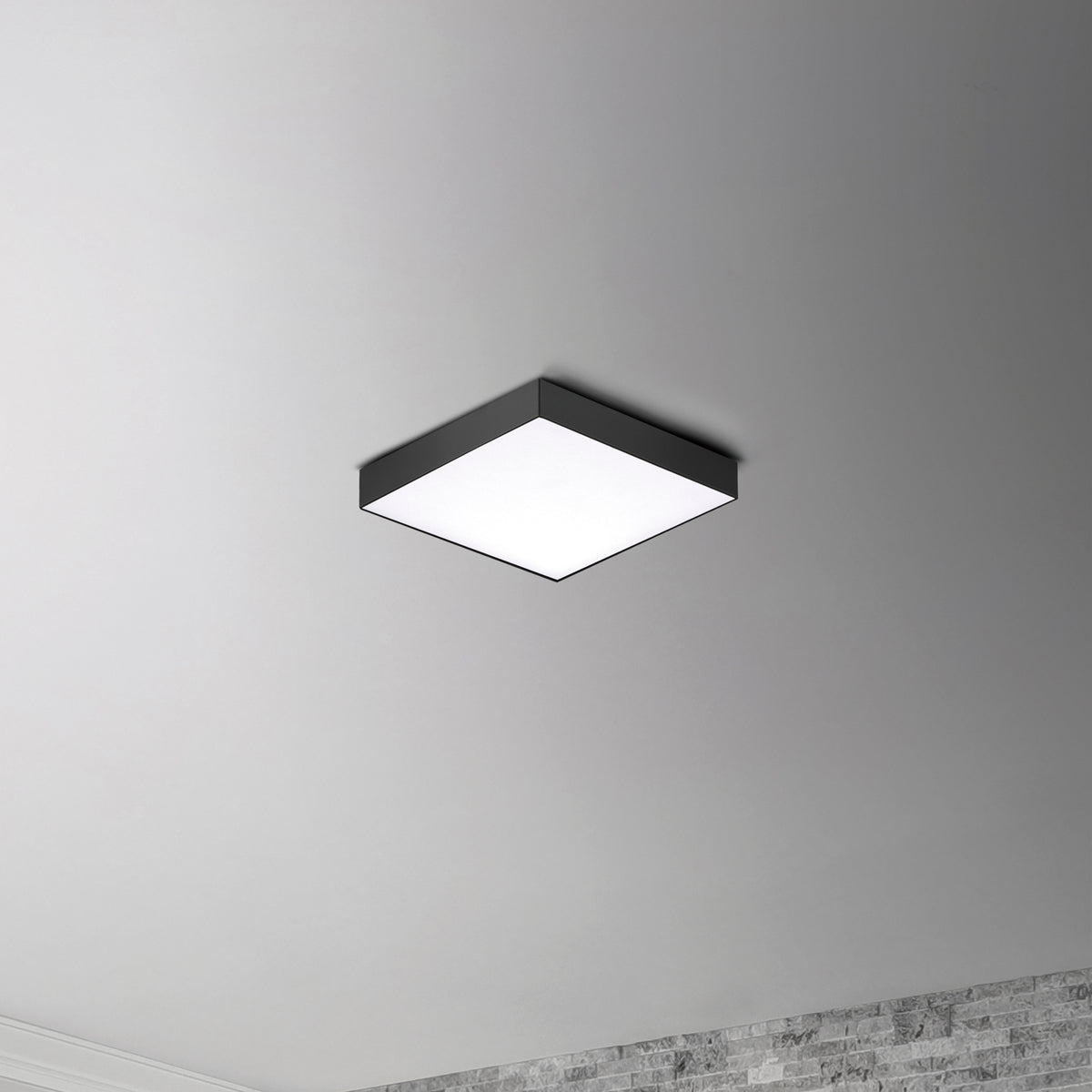 Trim 4.5" SQ LED Flush Mount 3000K