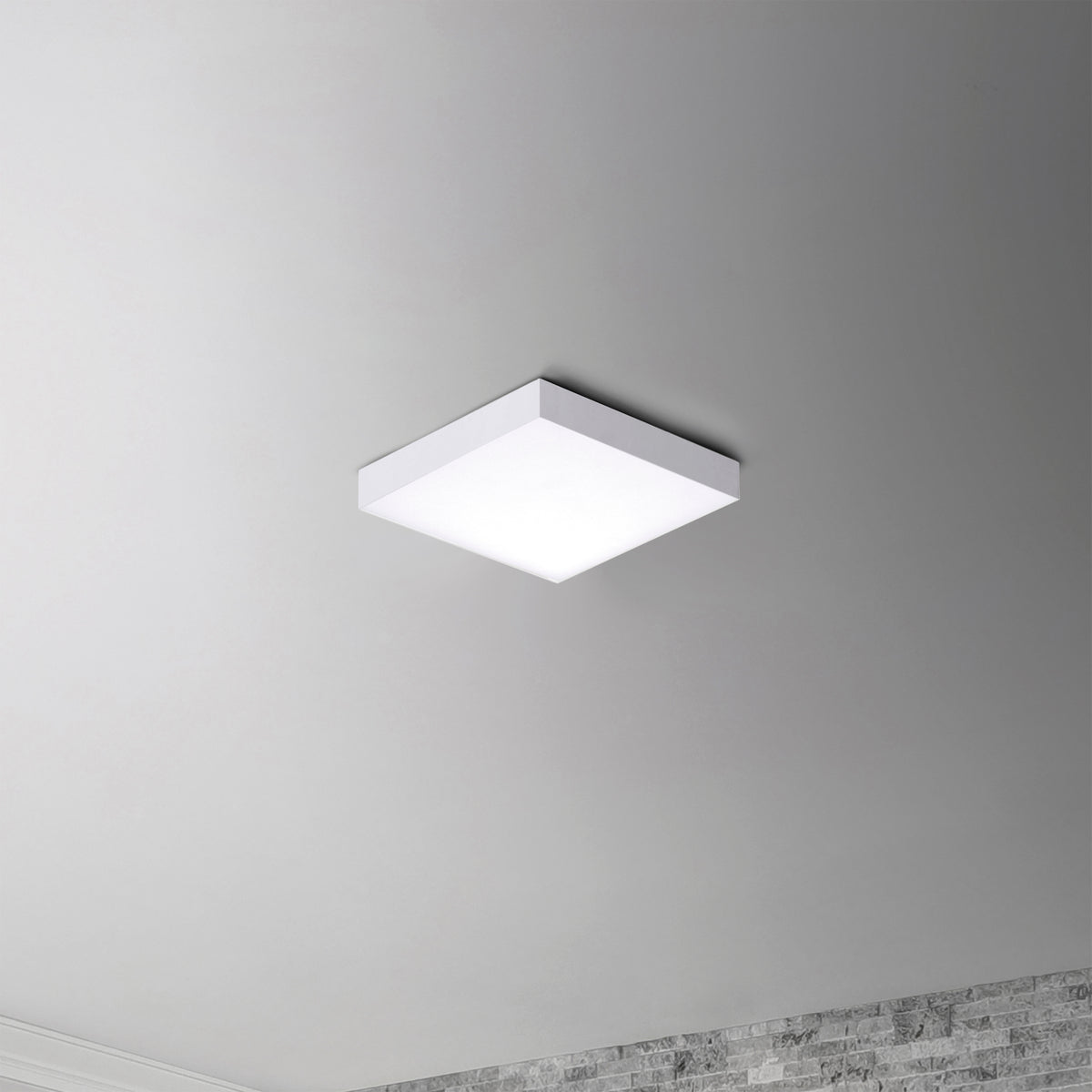 Trim 4.5" SQ LED Flush Mount 3000K