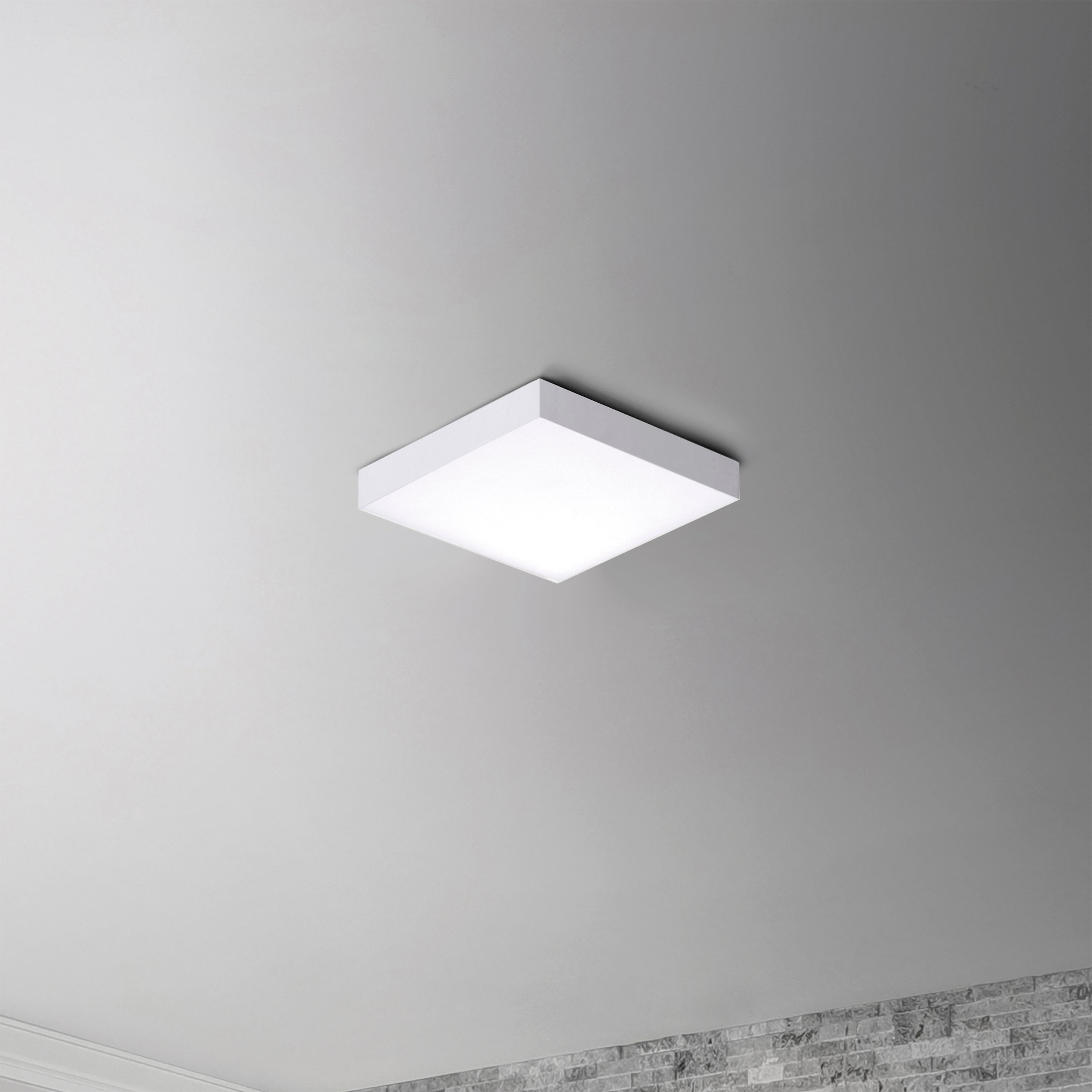 Trim 4.5" SQ LED Flush Mount 3000K