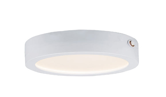 Wafer 7" RD LED Surface Mount 3000K EM Backup