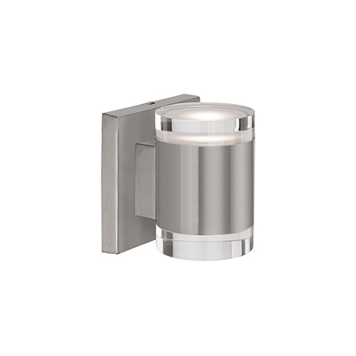 Norfolk 5-in Brushed Nickel LED Wall Sconce by KUZCO