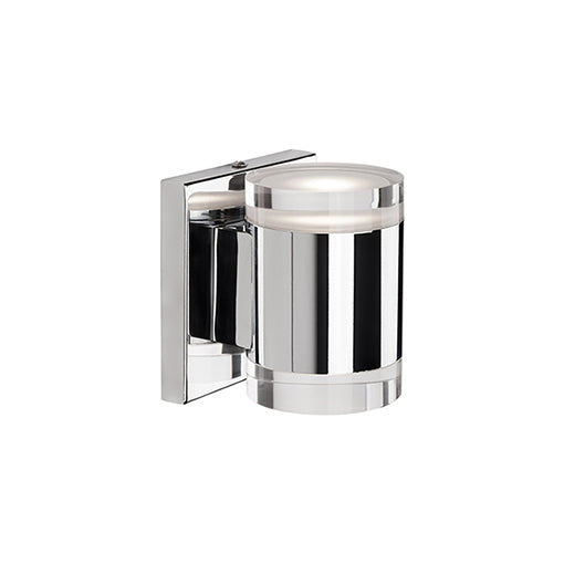 Norfolk 5-in Chrome LED Wall Sconce by KUZCO