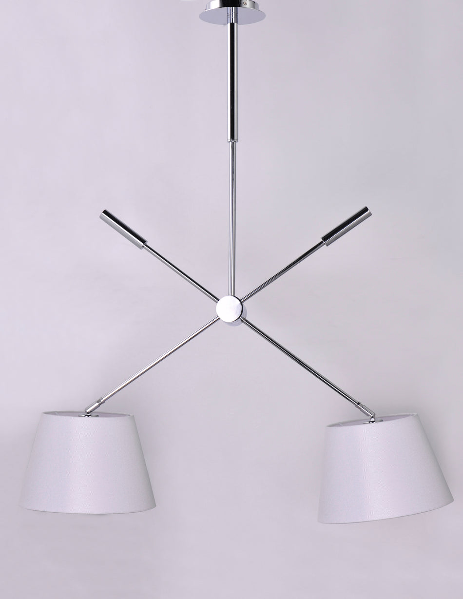 Hotel LED 2-Light Pendant