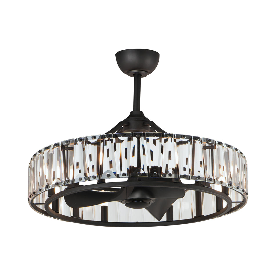 Odeon 8-Light WiFi-enabled LED Fandelight