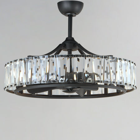 Odeon 8-Light WiFi-enabled LED Fandelight
