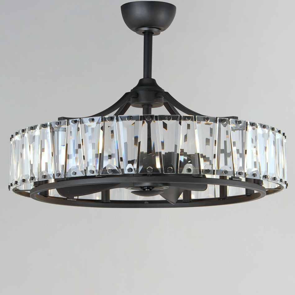 Odeon 8-Light WiFi-enabled LED Fandelight