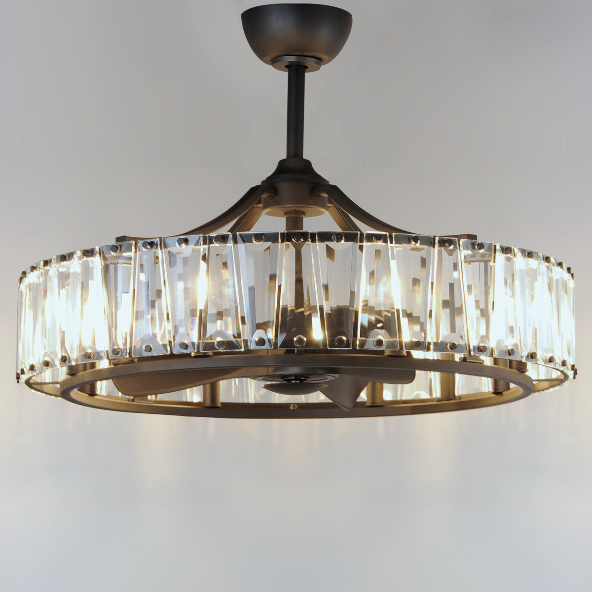 Odeon 8-Light WiFi-enabled LED Fandelight