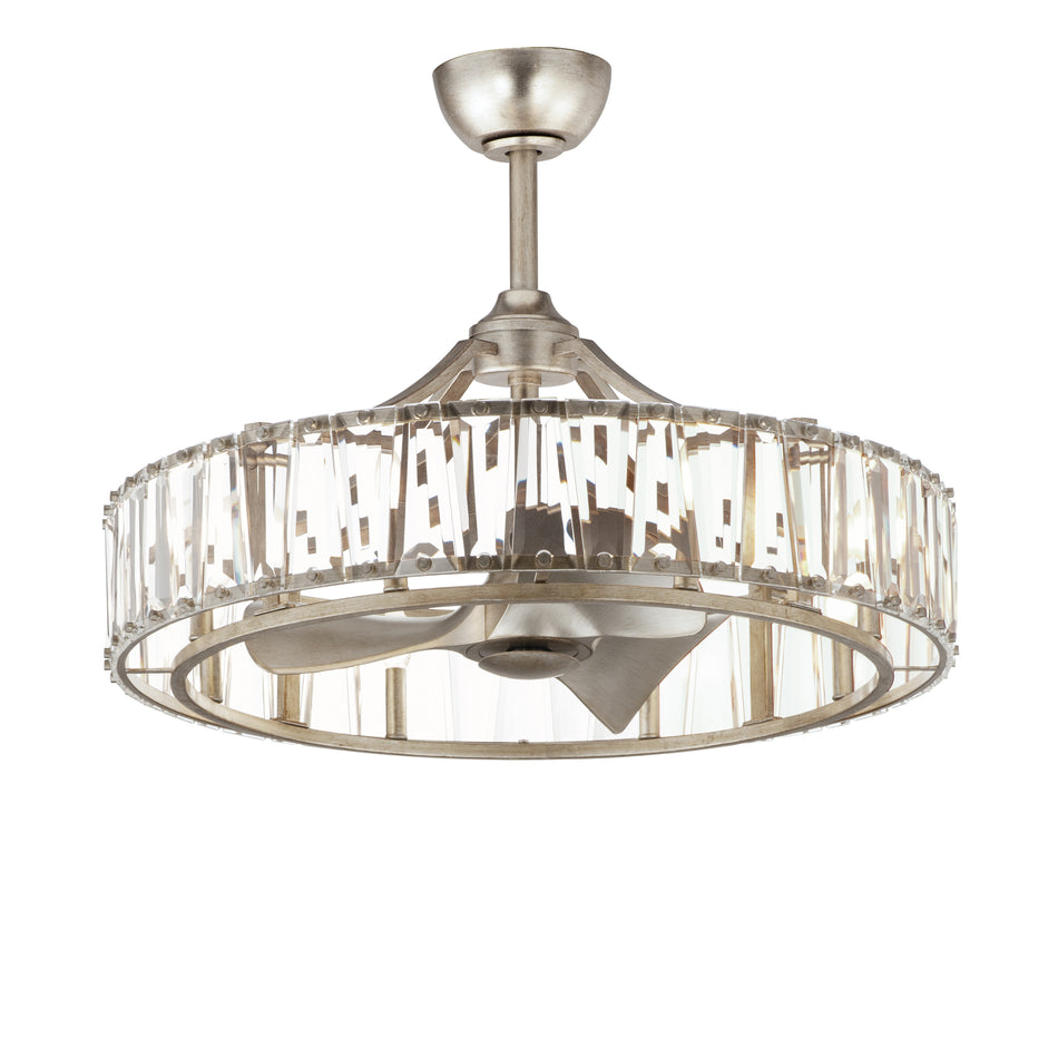 Odeon 8-Light WiFi-enabled LED Fandelight