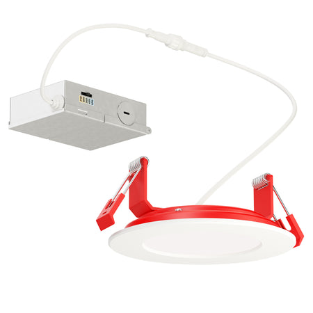 Fire Rated Slim 4" Recessed - Flat 5CCT