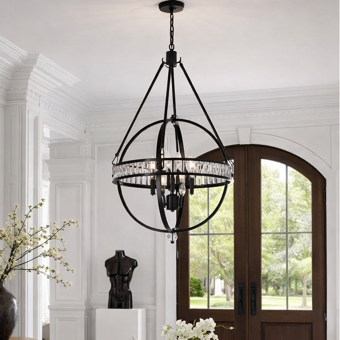 Elan 4-Light Rubbed Oil Bronze Pendant