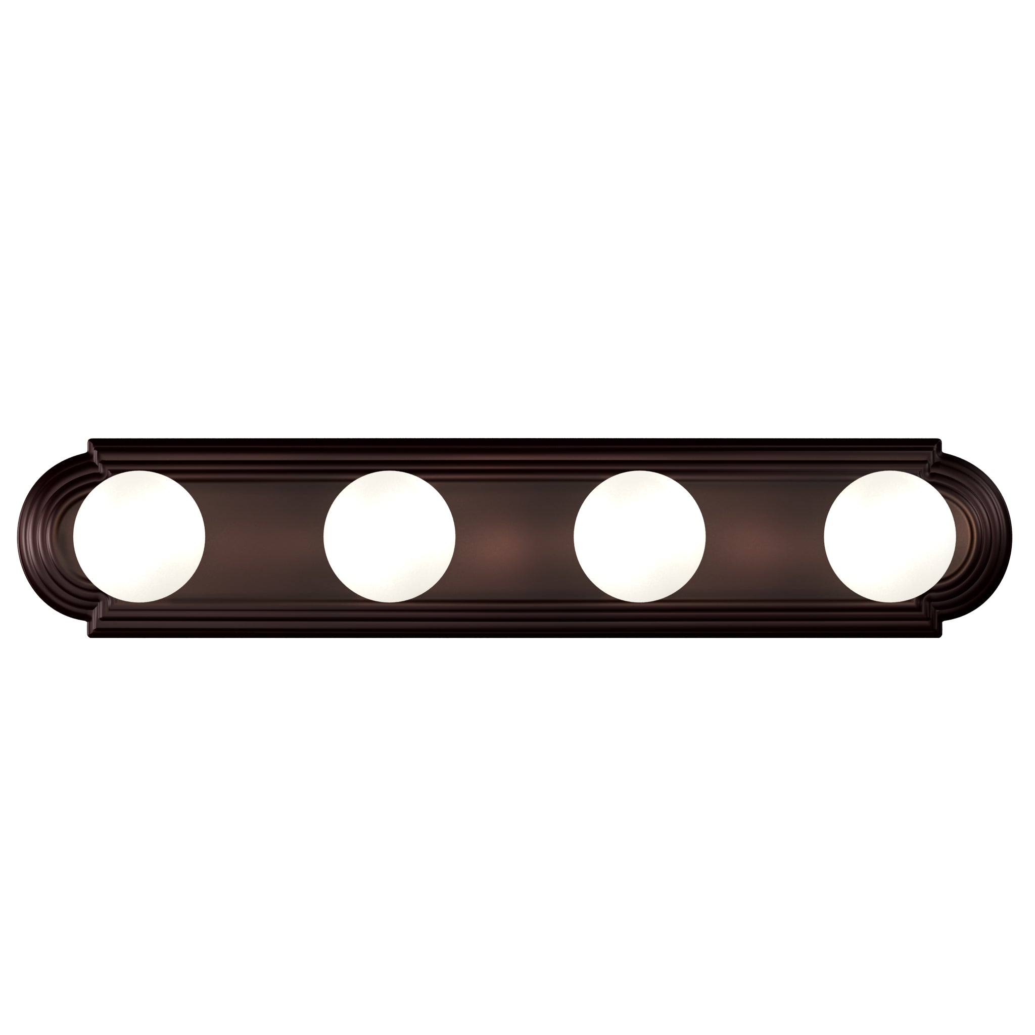 Essentials 4-Light Racetrack Bath Vanity Light