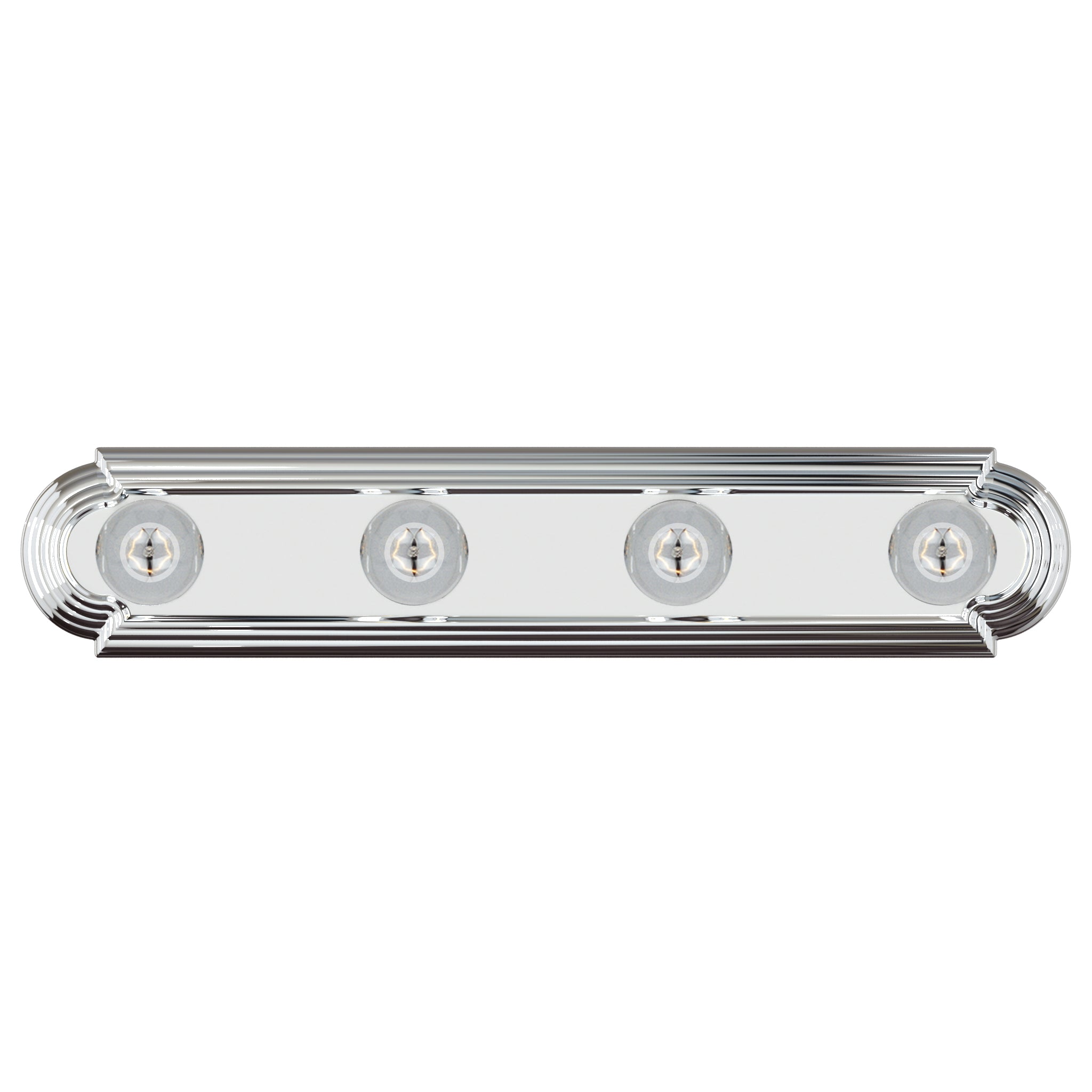 Essentials 4-Light Racetrack Bath Vanity Light