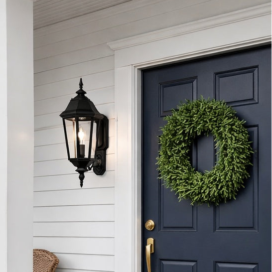 Vintage II - Large Wall Light/Mount Up in Black by Snoc