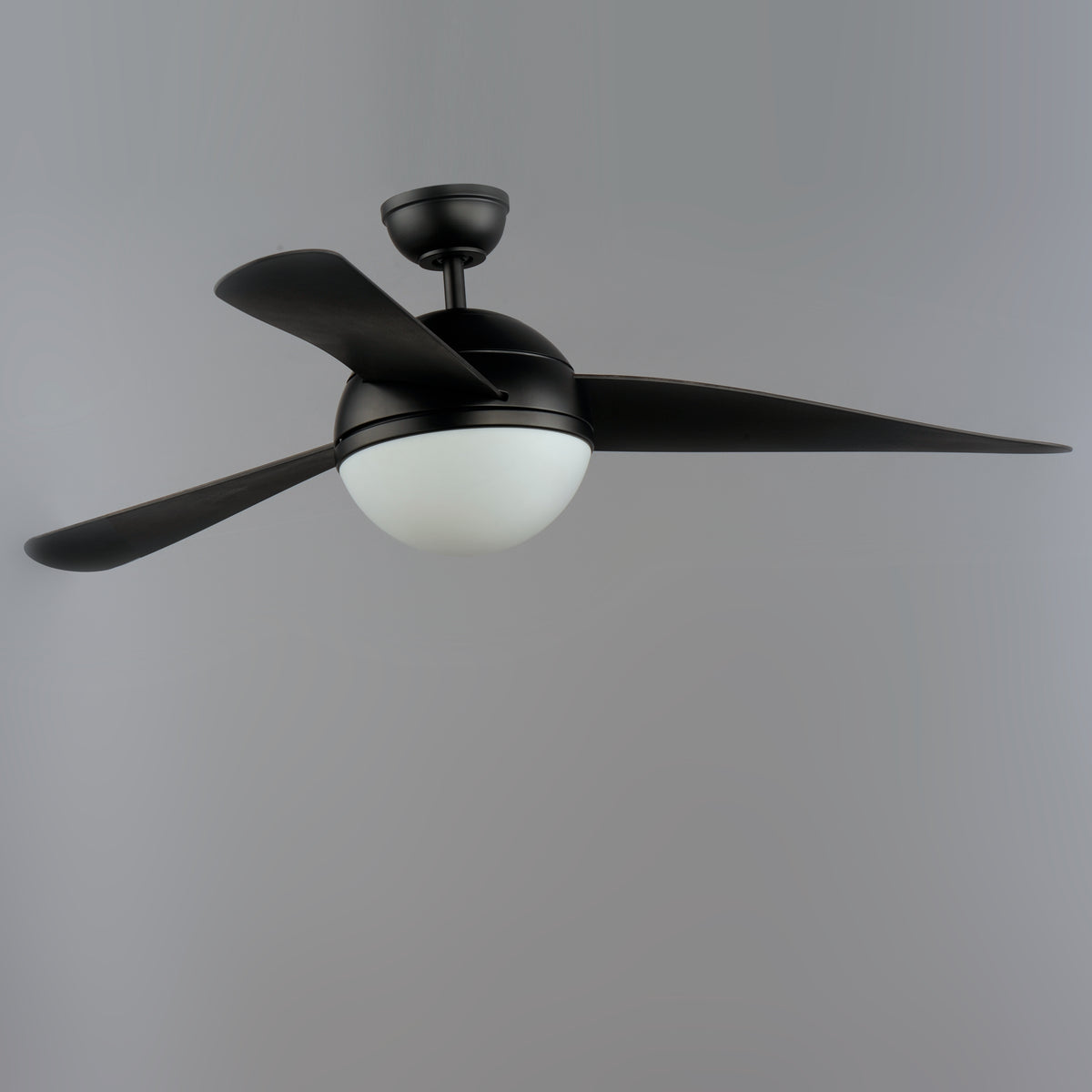 Cupola 52" Black Fan 2-Light LED