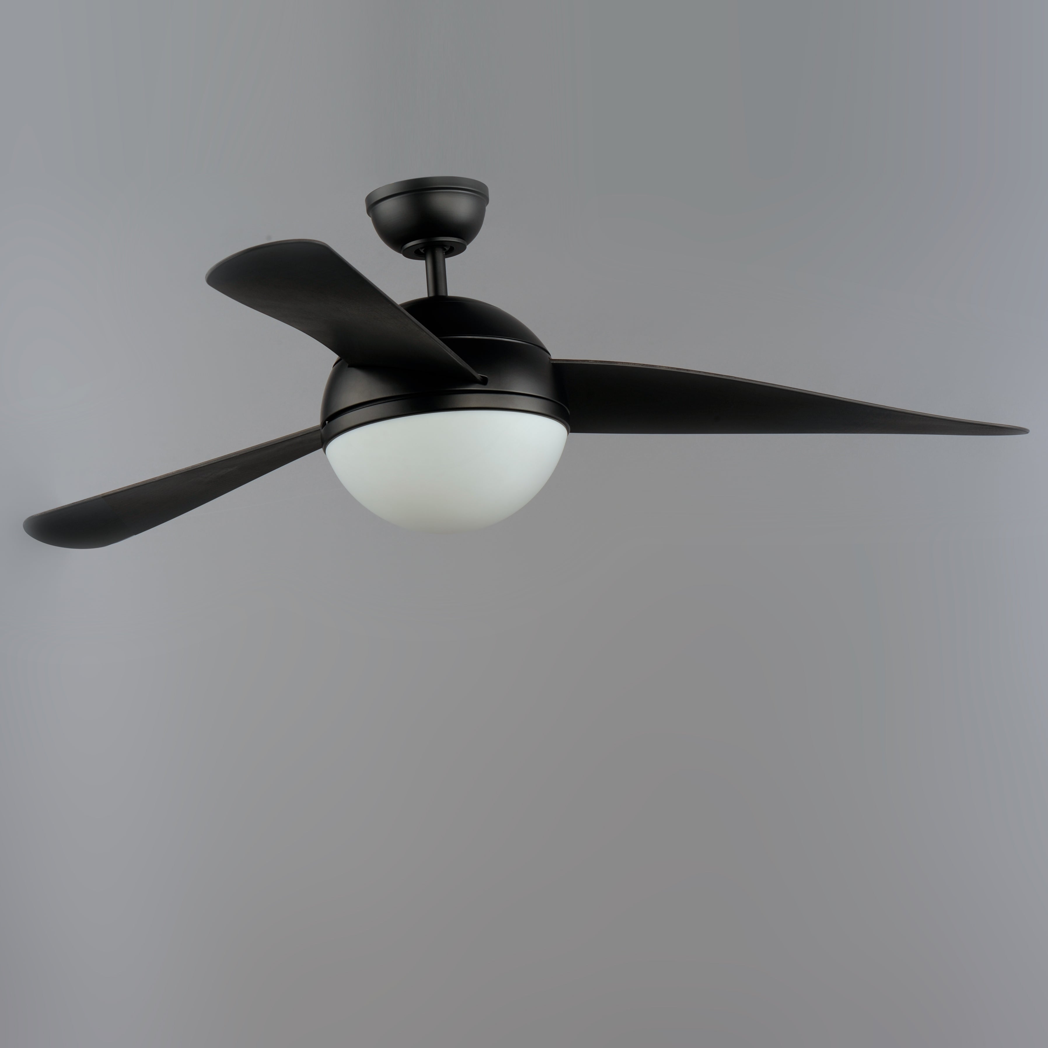 Cupola 52" Black Fan 2-Light LED