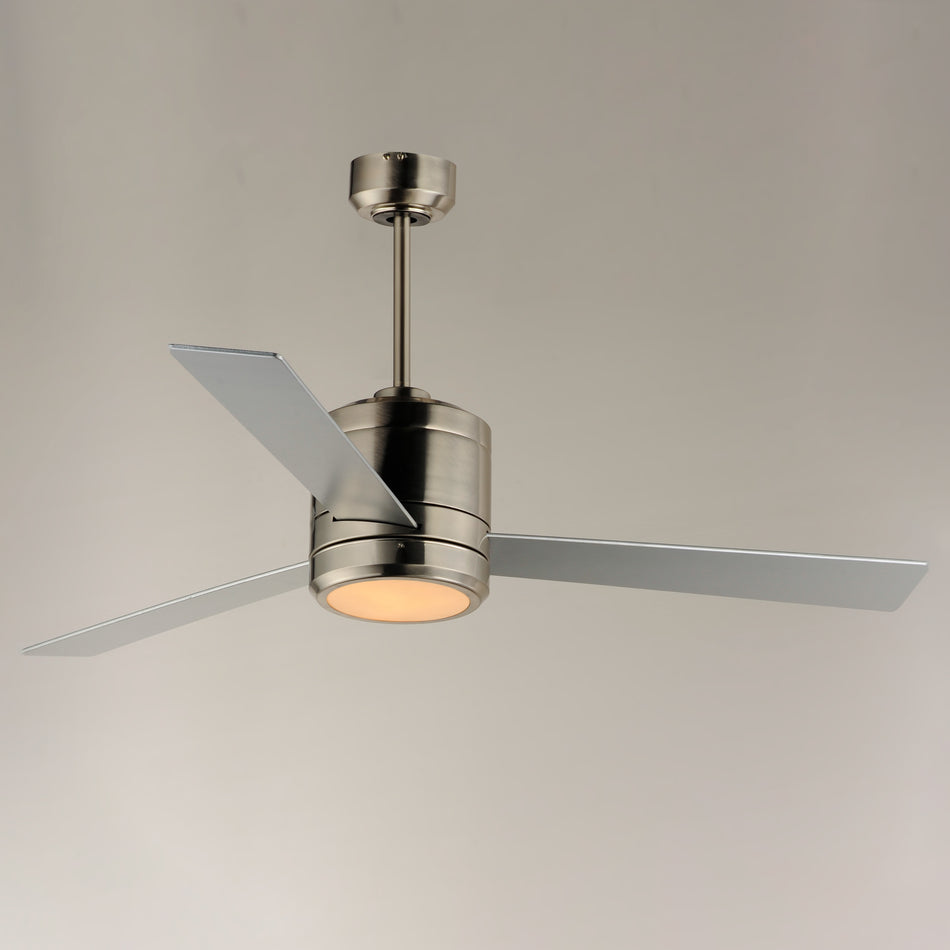 Tanker 52" Nickel Outdoor E-Star LED Fan