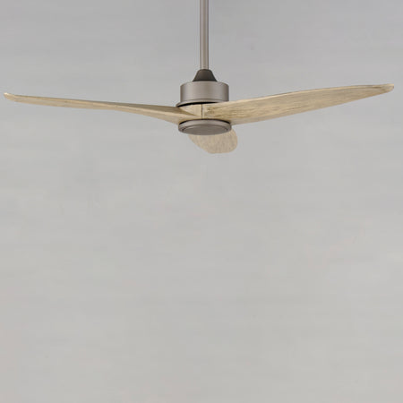 Woodwind 52" Solid Wood Blade Fan w LED Light Kit