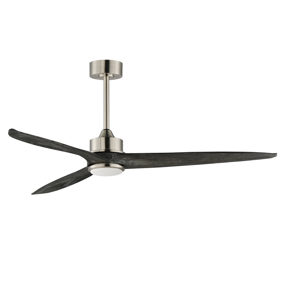 Woodwind 72" Solid Wood Blade Fan w LED Light Kit