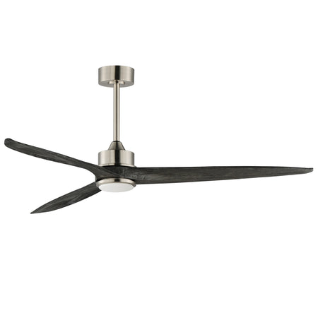 Woodwind 80" Solid Wood Blade Fan W LED Light Kit